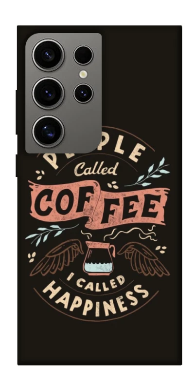 Чохол на Samsung Galaxy S24 Ultra Сoffee happiness фото 1 з 1