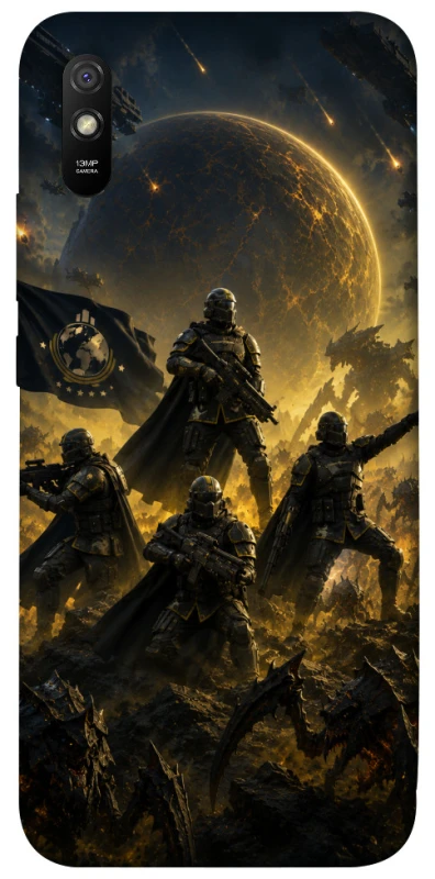 Чохол на Xiaomi Redmi 9A HELLDIVERS ver.2 фото 1 з 1