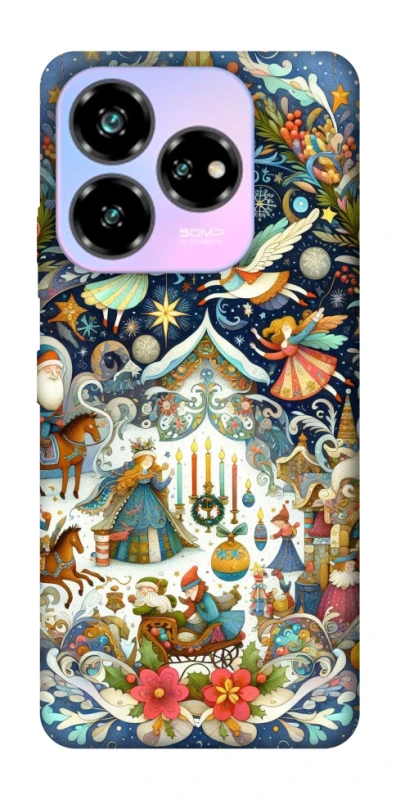 Чехол на ZTE Nubia V60 Christmas spirit ver.11 фото 1 из 1