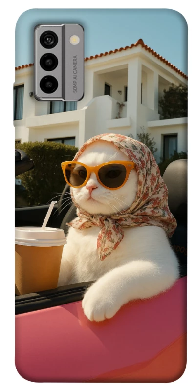 Чохол на Nokia G22 Stylish Cat Cruise фото 1 з 1