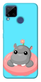 Чехол на Realme C15 Adopt Me Hippo Floatie фото 1 из 1
