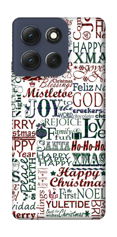 Чехол на Motorola Moto G86 Christmas mood ver.3 фото 1 из 1