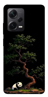 Чехол на Xiaomi Redmi Note 12 Pro 5G Panda and tree фото 1 из 1