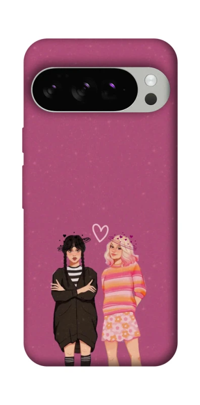 Чехол на Google Pixel 10 Pro Raven & Rainbow Wednesday фото 1 из 1