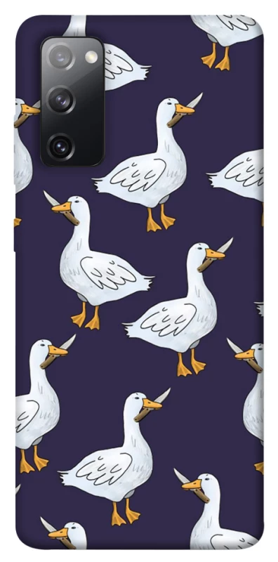 Чохол на Samsung Galaxy S20 FE Гуси з претензією фото 1 з 1