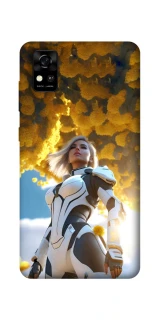Чохол на ZTE Blade A31 Cyber space girl ver.3 фото 1 з 1