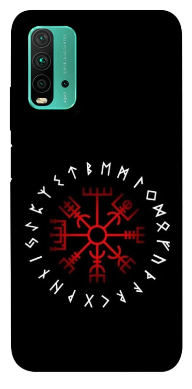 Чехол на Xiaomi Redmi Note 9 4G / Redmi 9 Power Рунический круг фото 1 из 1