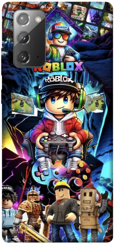 Чехол на Samsung Galaxy Note 20 Roblox collage ver.4 фото 1 из 1