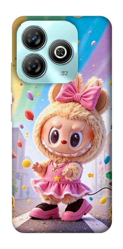 Чохол на ZTE Blade A75 4G Labubu rainbow фото 1 з 1