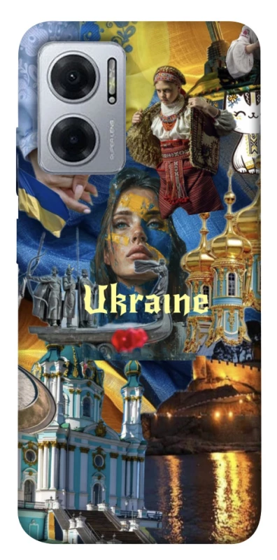 Чехол на Xiaomi Redmi Note 11E Ukraine style ver.3 фото 1 из 1