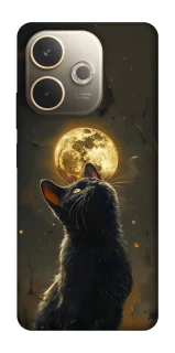 Чохол на Oppo A5 Pro 4G Кіт під місяцем v2 фото 1 з 1