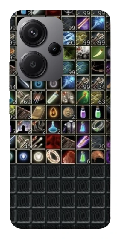 Чехол на Xiaomi Redmi Note 13 Pro+ Inventory menu ver.2 фото 1 из 1