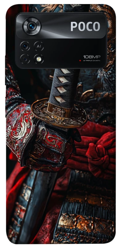 Чехол на Xiaomi Poco X4 Pro 5G samurai фото 1 из 1