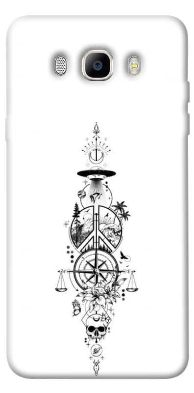 Чохол на Samsung J510F Galaxy J5 (2016) Tattoo ver.7 фото 1 з 1