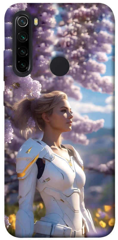 Чохол на Xiaomi Redmi Note 8 Cyber space girl ver.1 фото 1 з 1