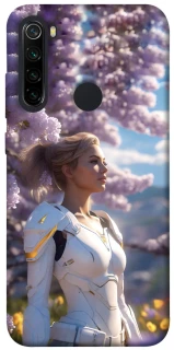 Чохол на Xiaomi Redmi Note 8 Cyber space girl ver.1 фото 1 з 1