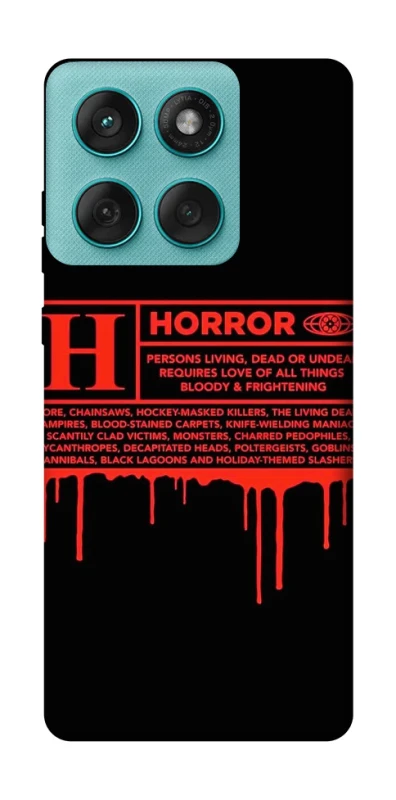 Чохол на Motorola Edge 60 Fusion Horror Halloween фото 1 з 1