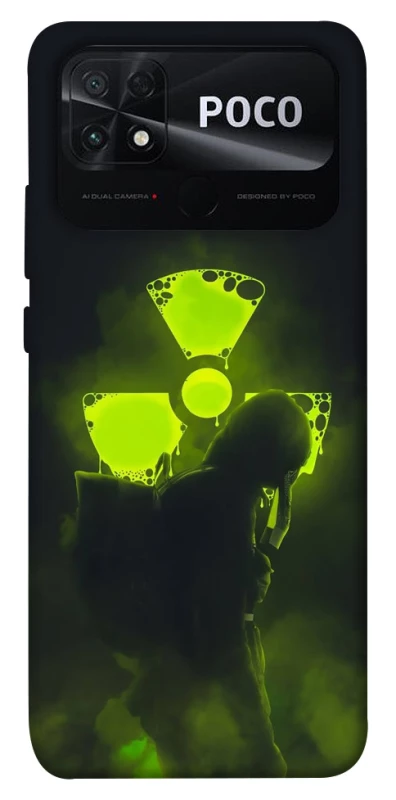 Чохол на Xiaomi Poco C40 Радіація v2 фото 1 з 1