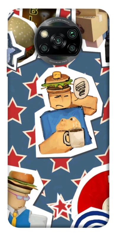 Чехол на Xiaomi Poco X3 NFC / Poco X3 Pro Roblox v2 фото 1 из 1