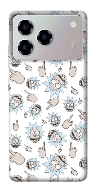 Чохол на ZTE Blade A76 Rick and Morty style фото 1 з 1