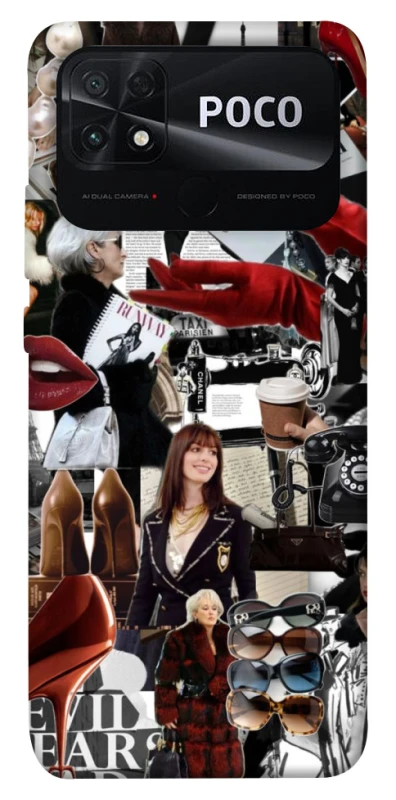 Чохол на Xiaomi Poco C40 Fashion collage ver.13 фото 1 з 1