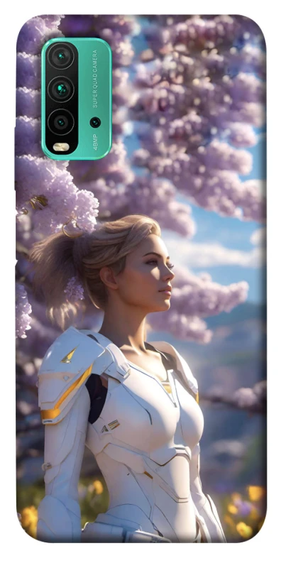 Чохол на Xiaomi Redmi Note 9 4G / Redmi 9 Power Cyber space girl ver.1 фото 1 з 1