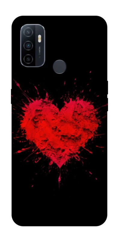 Чохол на Oppo A53 / A32 / A33 Splash heart фото 1 Чохол на Oppo A53 / A32 / A33 Splash heart фото 1 з 1