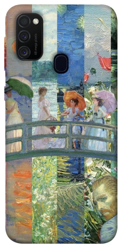 Чехол на Samsung Galaxy M30s / M21 Art collage ver.6 фото 1 из 1