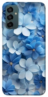 Чехол на Samsung Galaxy M34 5G Синие цветы фото 1 из 1