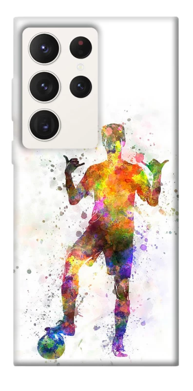 Чехол на Samsung Galaxy S23 Ultra Football Player v3 фото 1 из 1