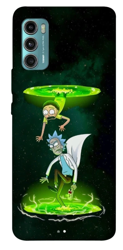Чохол на Motorola Moto G60 Rick and Morty фото 1 з 1
