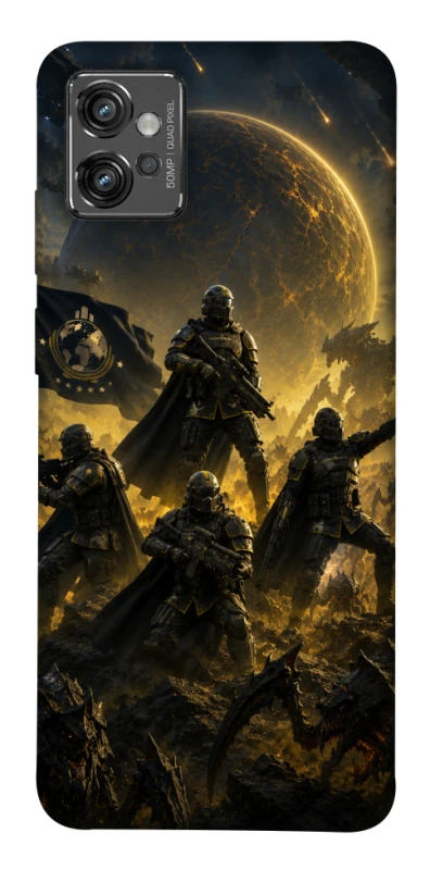 Чохол на Motorola Moto G32 HELLDIVERS ver.2 фото 1 з 1