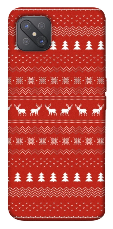 Чохол на Oppo A92s Новорічний v12 фото 1 з 1