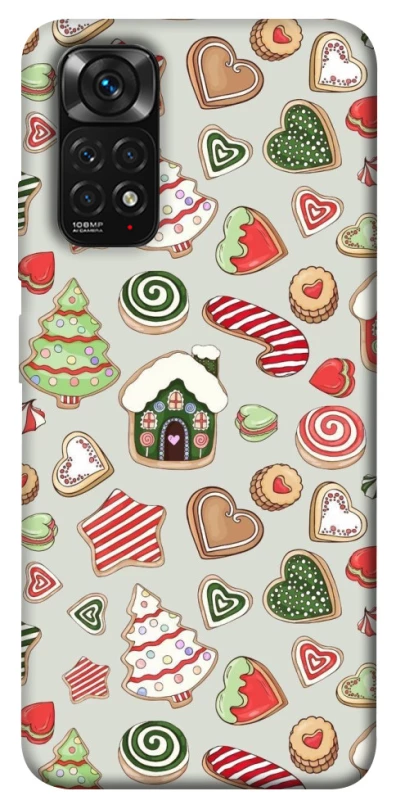 Чехол на Xiaomi Redmi Note 11 (Global) / Note 11S Новогодний v7 фото 1 из 1