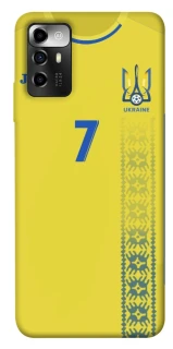 Чохол на ZTE Blade V40 Vita UA-Football ver.3 фото 1 з 1