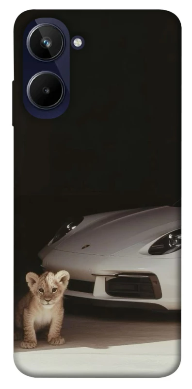 Чохол на Realme 10 4G Porsche white фото 1 з 1