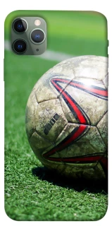 Чехол на Apple iPhone 11 Pro Max (6.5") Мяч на газоне фото 1 из 1