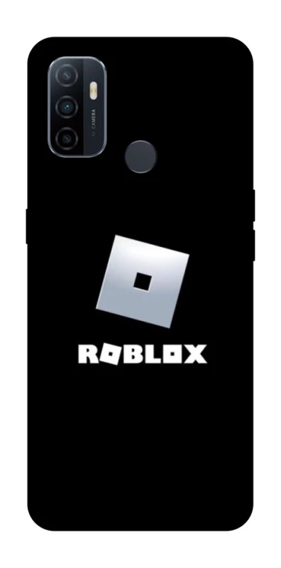 Чохол на Oppo A53 / A32 / A33 Roblox logo black фото 1 Чохол на Oppo A53 / A32 / A33 Roblox logo black фото 1 з 1