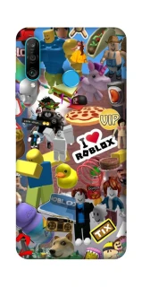 Чехол на Huawei P30 lite Roblox collage ver.5 фото 1 из 1