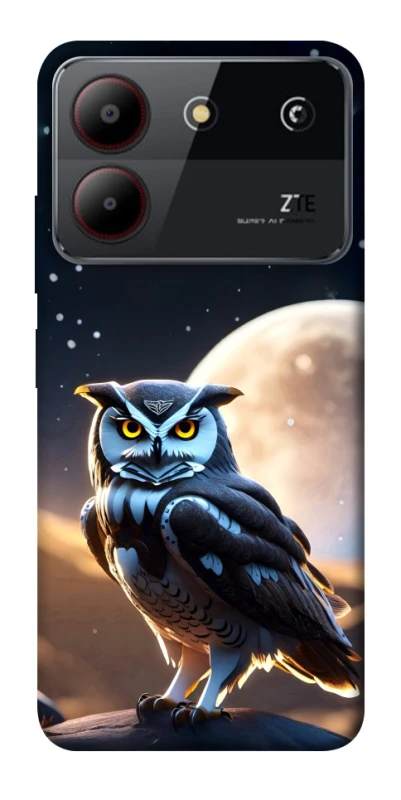 Чехол на ZTE Blade A54 4G Cyber ​​owl фото 1 из 1