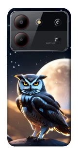 Чохол на ZTE Blade A54 4G Cyber ​​owl фото 1 з 1