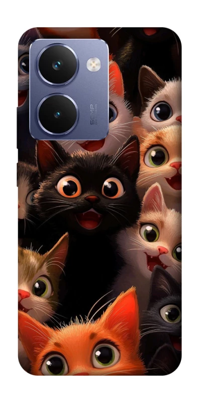Чохол на Realme P3 Ultra happy cats фото 1 з 1