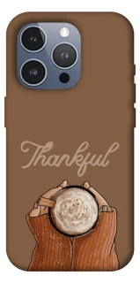 Чохол на Apple iPhone 16 Pro Max Thankful coffee фото 1 з 1