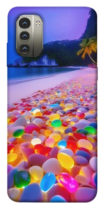 Чохол на Nokia G11 Каміння світиться на березі фото 1 з 1