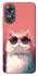 Чохол на Oppo A17 Сat with glasses фото 1 з 1