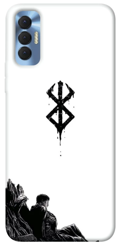 Чехол на TECNO Spark 8P berserk white фото 1 из 1