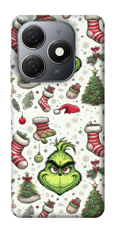 Чохол на TECNO Spark 20 Grinch mood ver.3 фото 1 з 1
