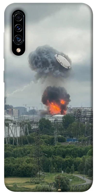 Чехол на Samsung Galaxy A50 (A505F) / A50s / A30s Moscow never sleeps ver.4 фото 1 из 1