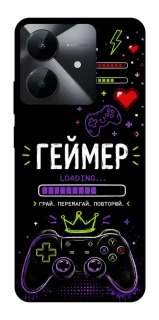 Чехол на Realme Note 60x Геймер фото 1 из 1