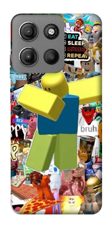 Чехол на Motorola Moto G15 Power Roblox style фото 1 из 1